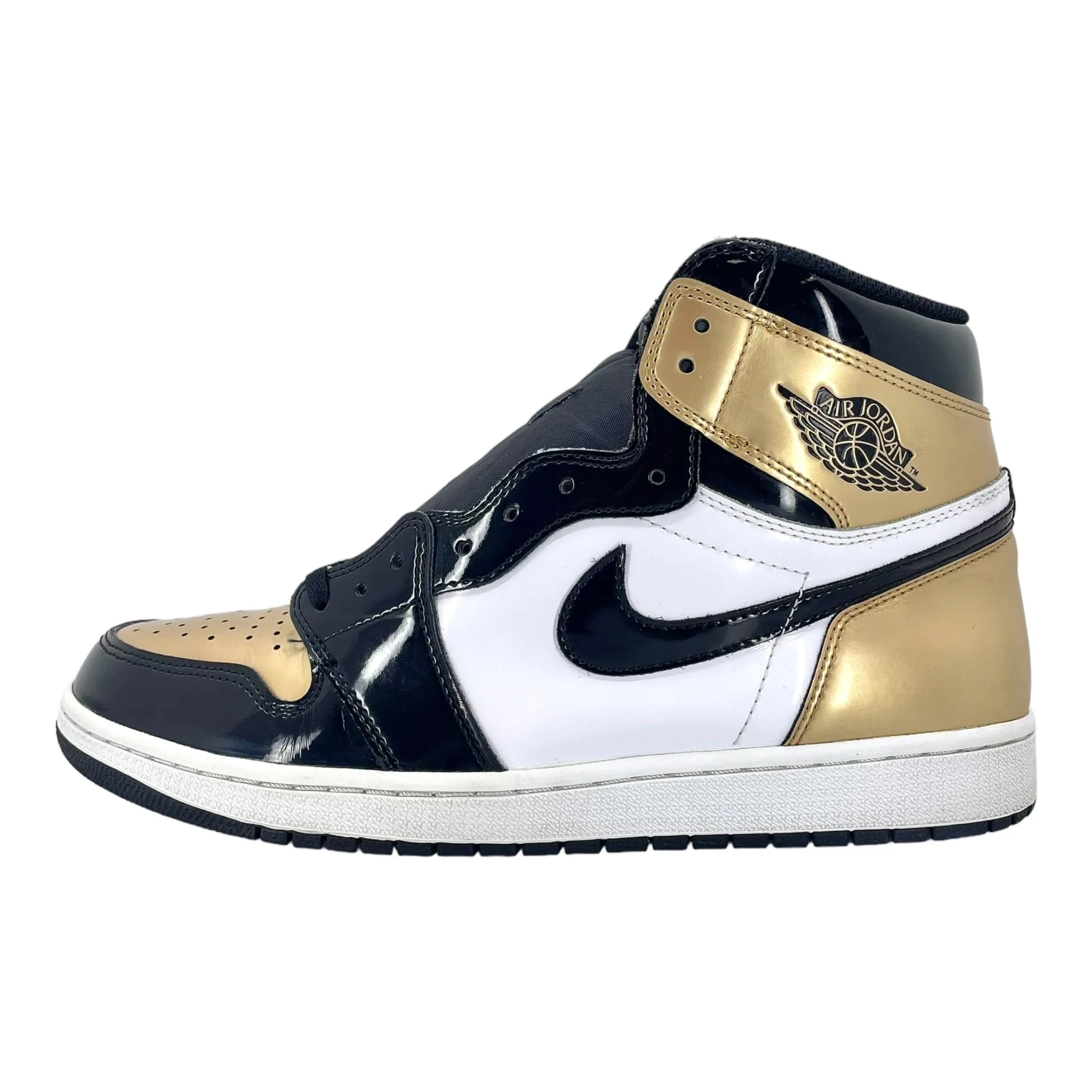 Air Jordan 1 Retro High NRG Patent Gold Toe Pre-Owned