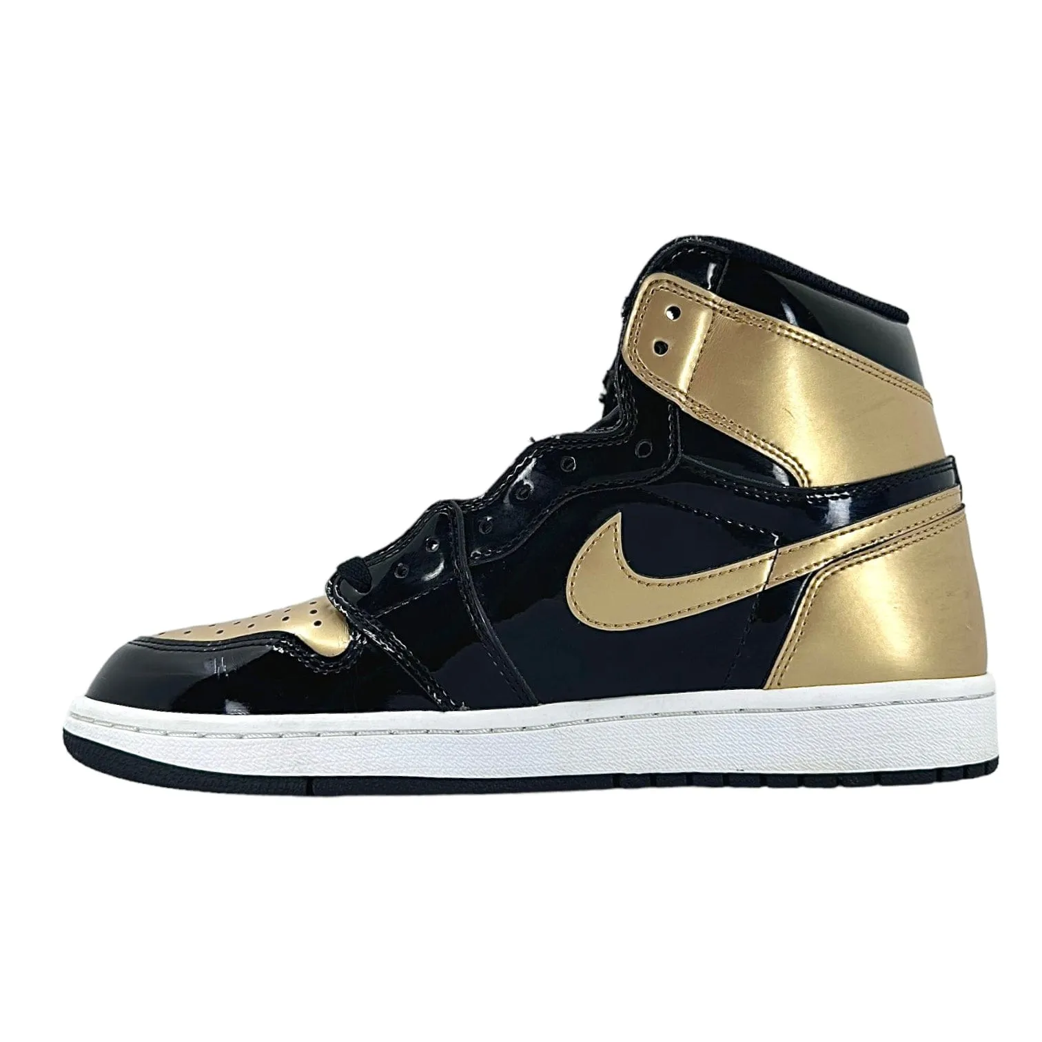 Air Jordan 1 Retro High NRG Patent Gold Toe Pre-Owned