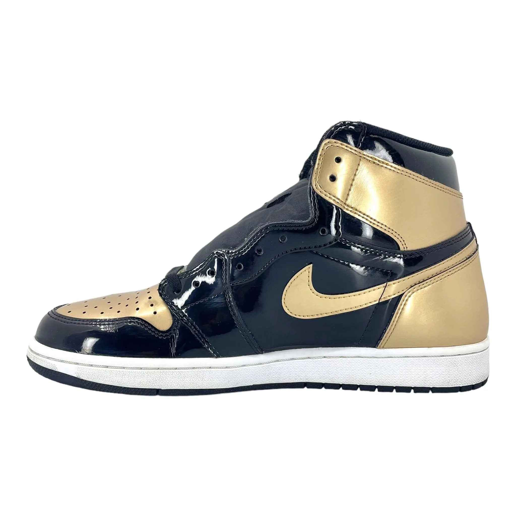 Air Jordan 1 Retro High NRG Patent Gold Toe Pre-Owned