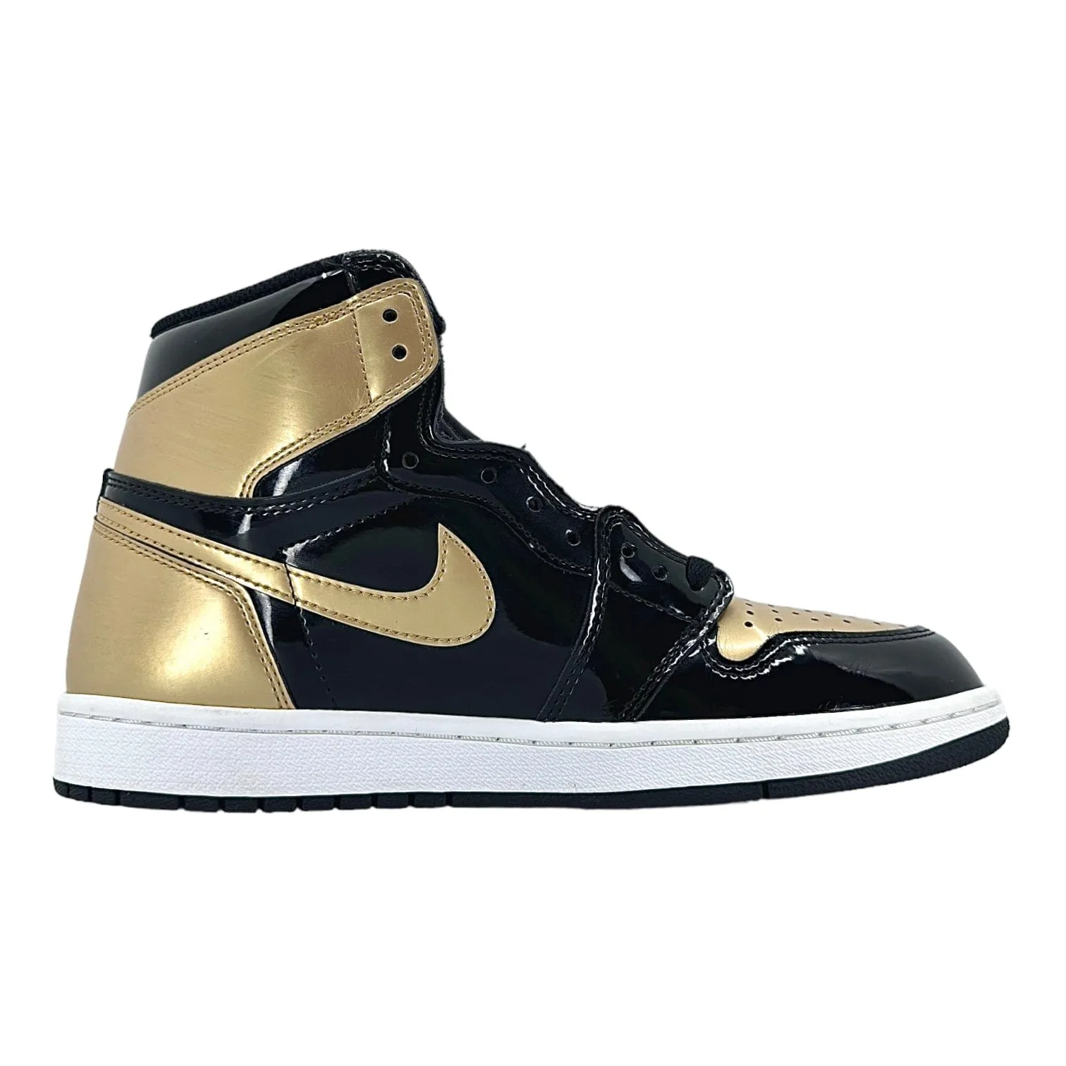 Air Jordan 1 Retro High NRG Patent Gold Toe Pre-Owned