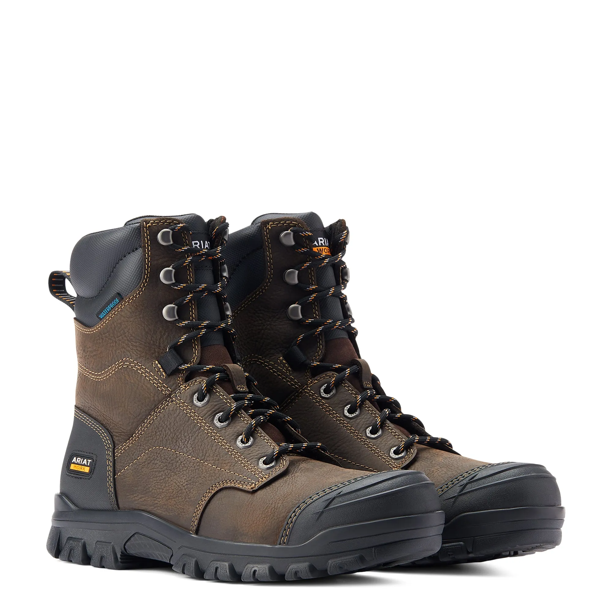 Ariat MN Treadfast 8" Waterproof Steel Toe Work Boot 10042484