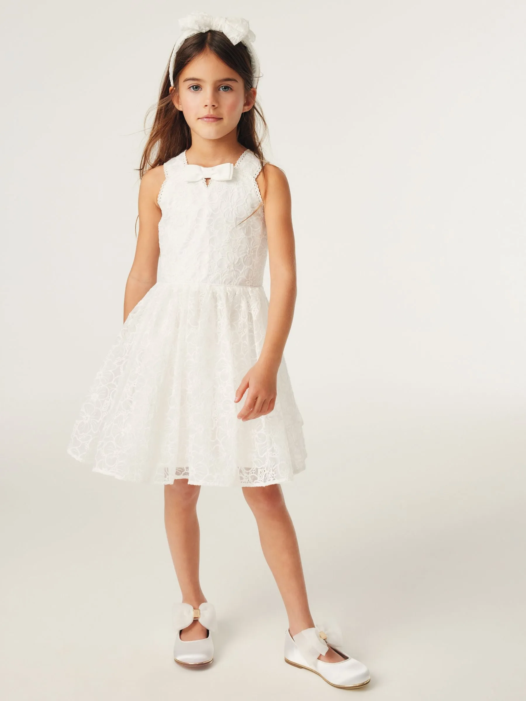 Baker by Ted Baker Ivory Lace Occasion Dress