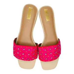 Barbie Pink Strap Flat Sandal