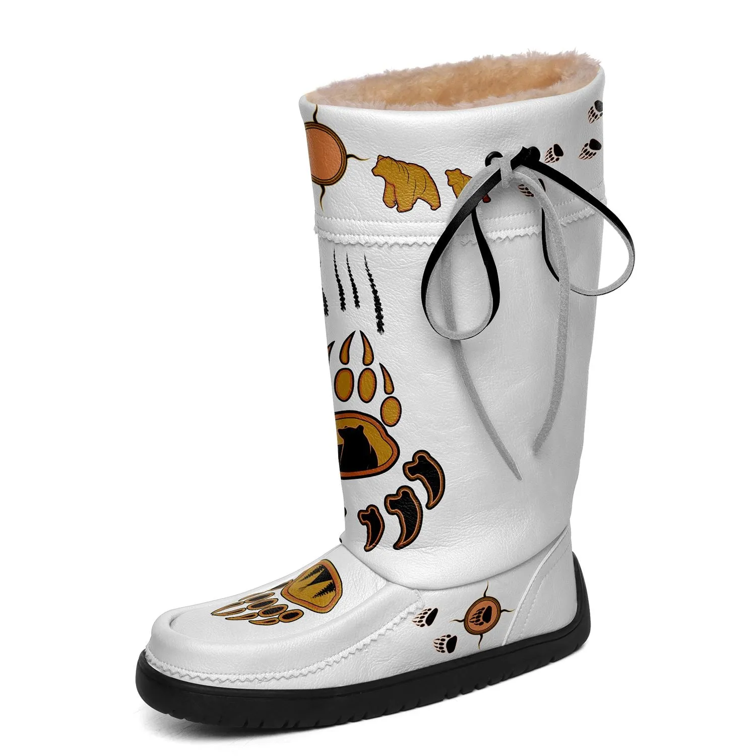 Bear Paw Tan Real Leather MocLux