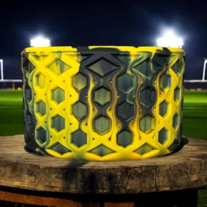 Black & Yellow Season | Waffle | Silicone Boot