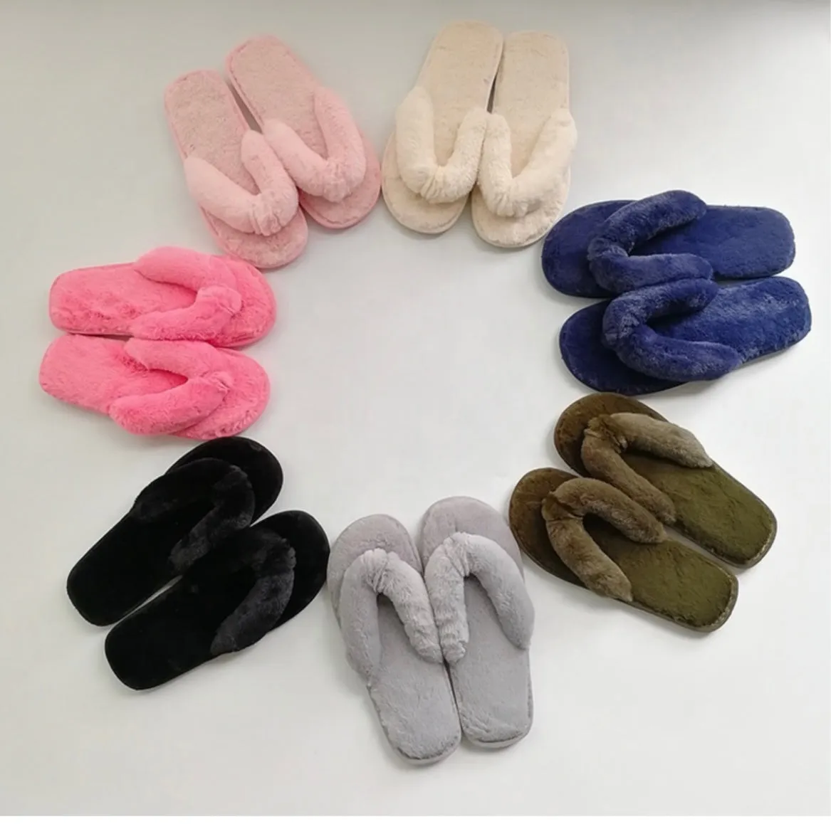 Black Cozy Slippers