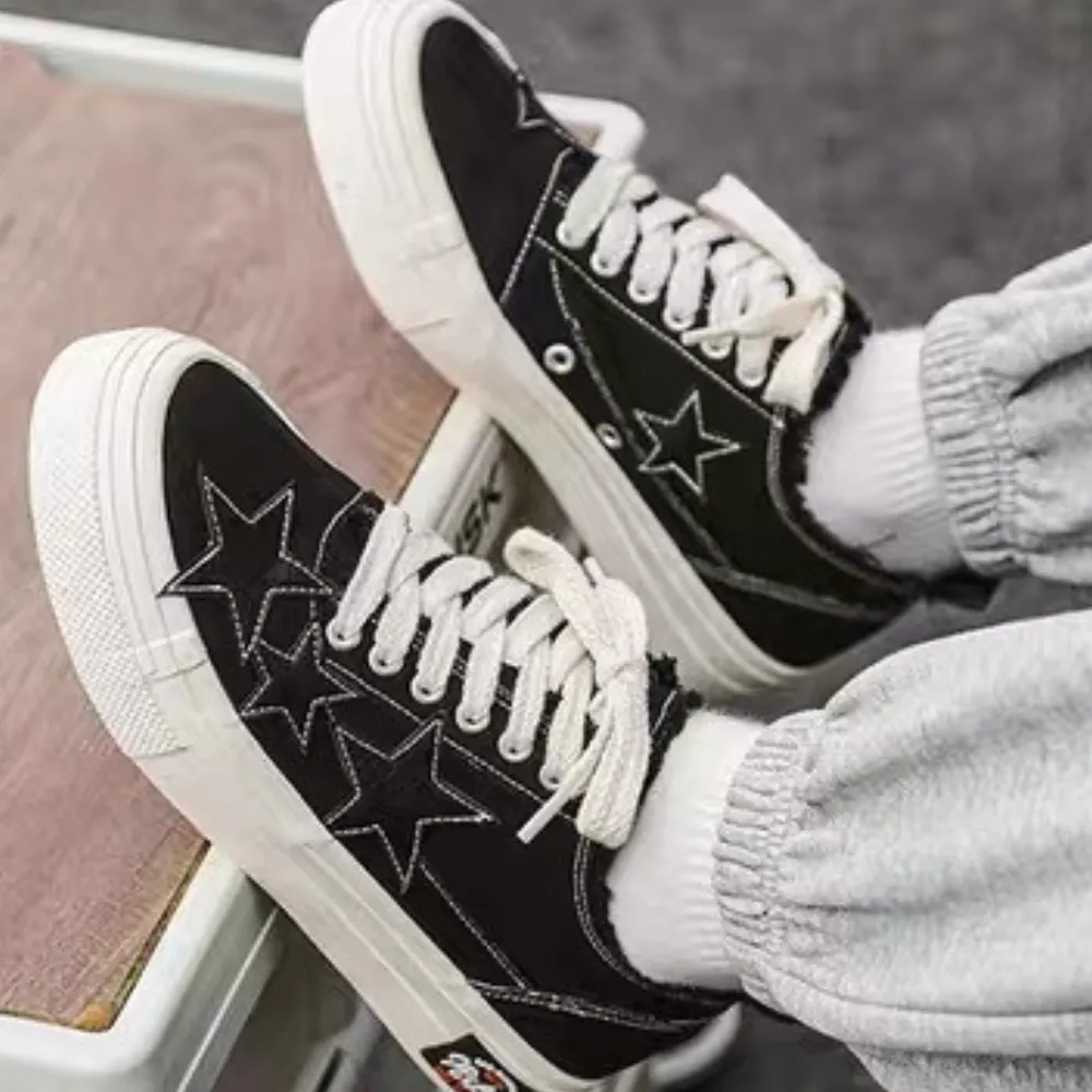 Black Stars Sneakers