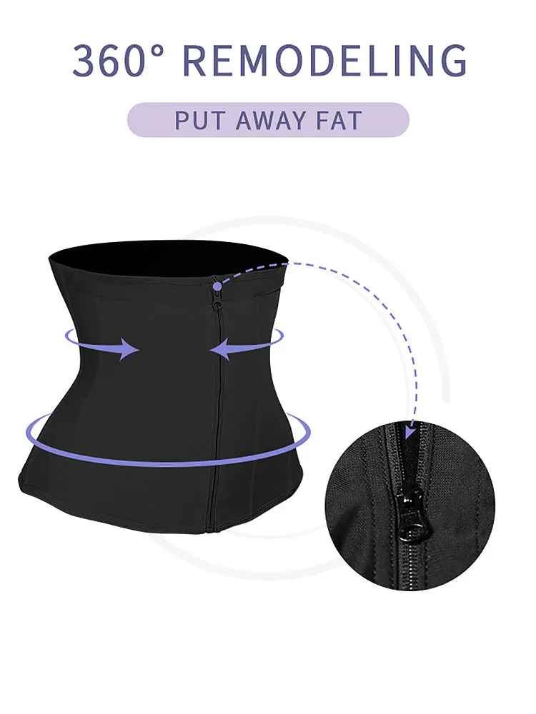 Boned Tummy Control Waist Shaper Waist Trainers