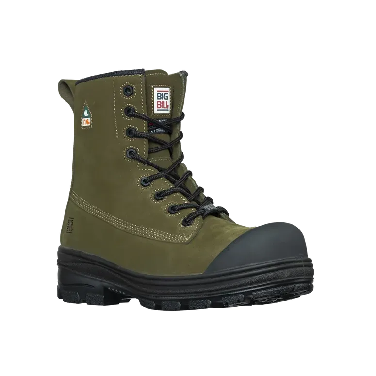 Boots - Big Bill Men’s Original Metal Free Work Boots 8", BB5040