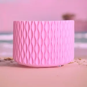 Bubblegum | Waves Texture | Silicone Boot