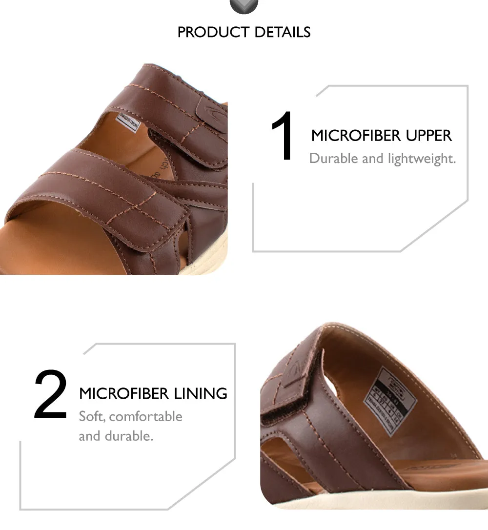 camel active Women Iris Comfort Slip-On Sandals -782404-DZ01SV-3-BROWN