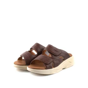 camel active Women Iris Comfort Slip-On Sandals -782404-DZ01SV-3-BROWN