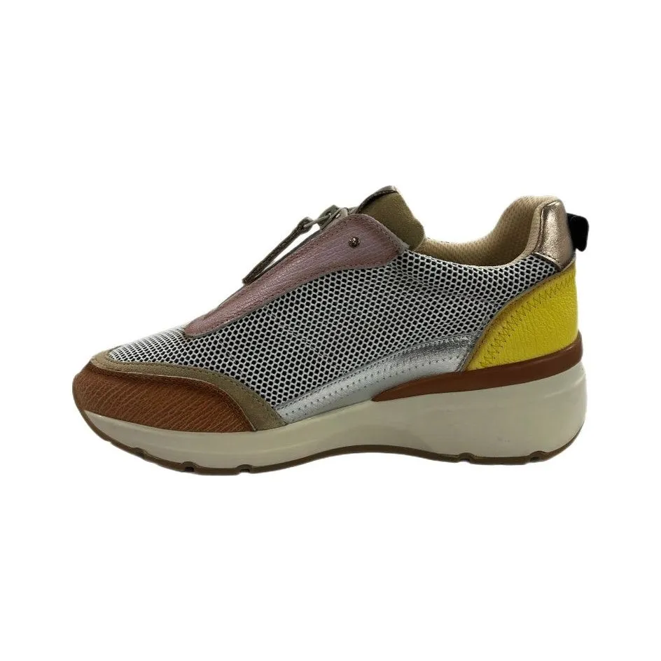 Carmela Womens Trainer Pink/Lemon/Tan