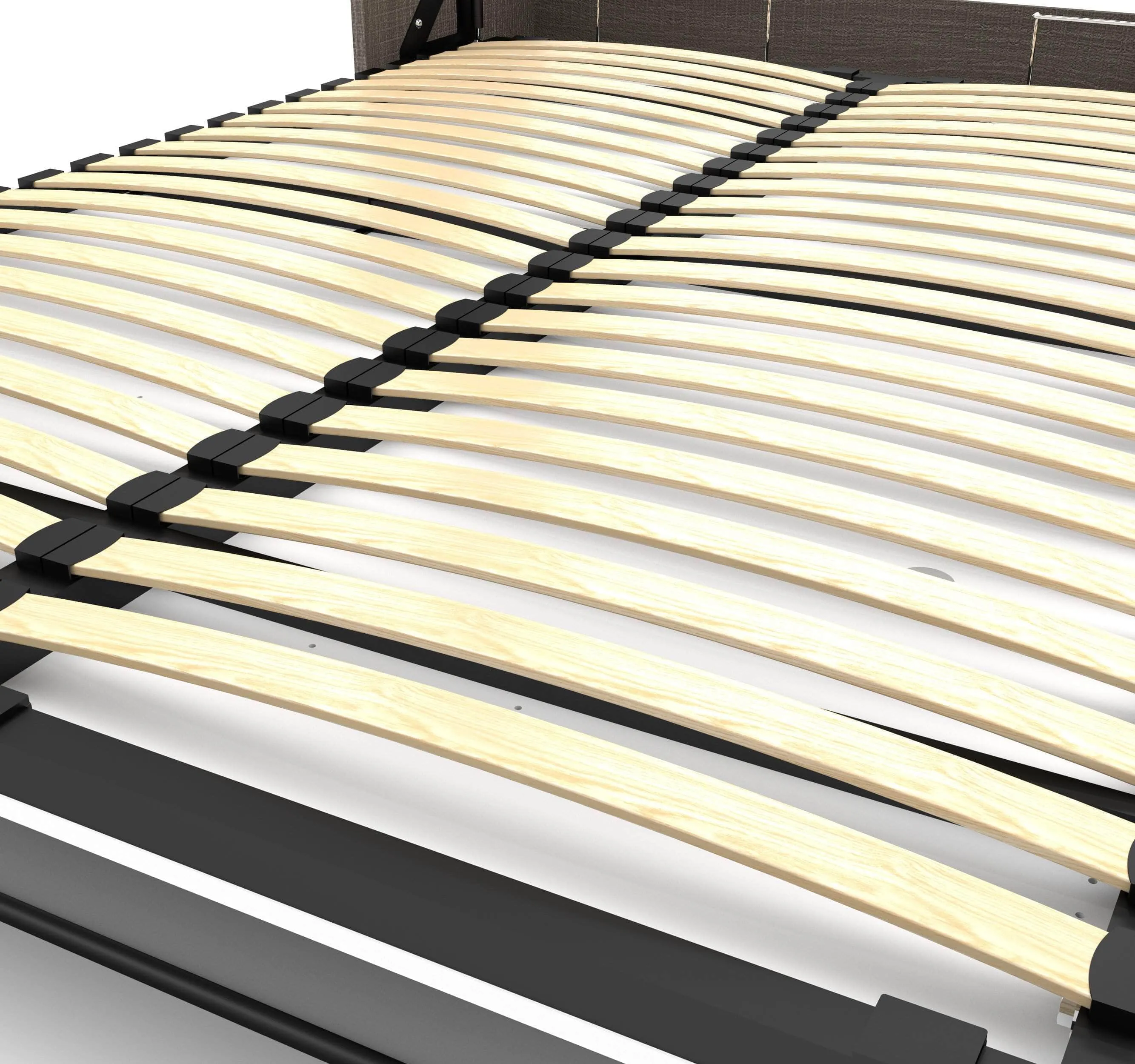 Cielo Full Murphy Wall Bed with Storage Cabinet (79W) - Available in 2 Colours