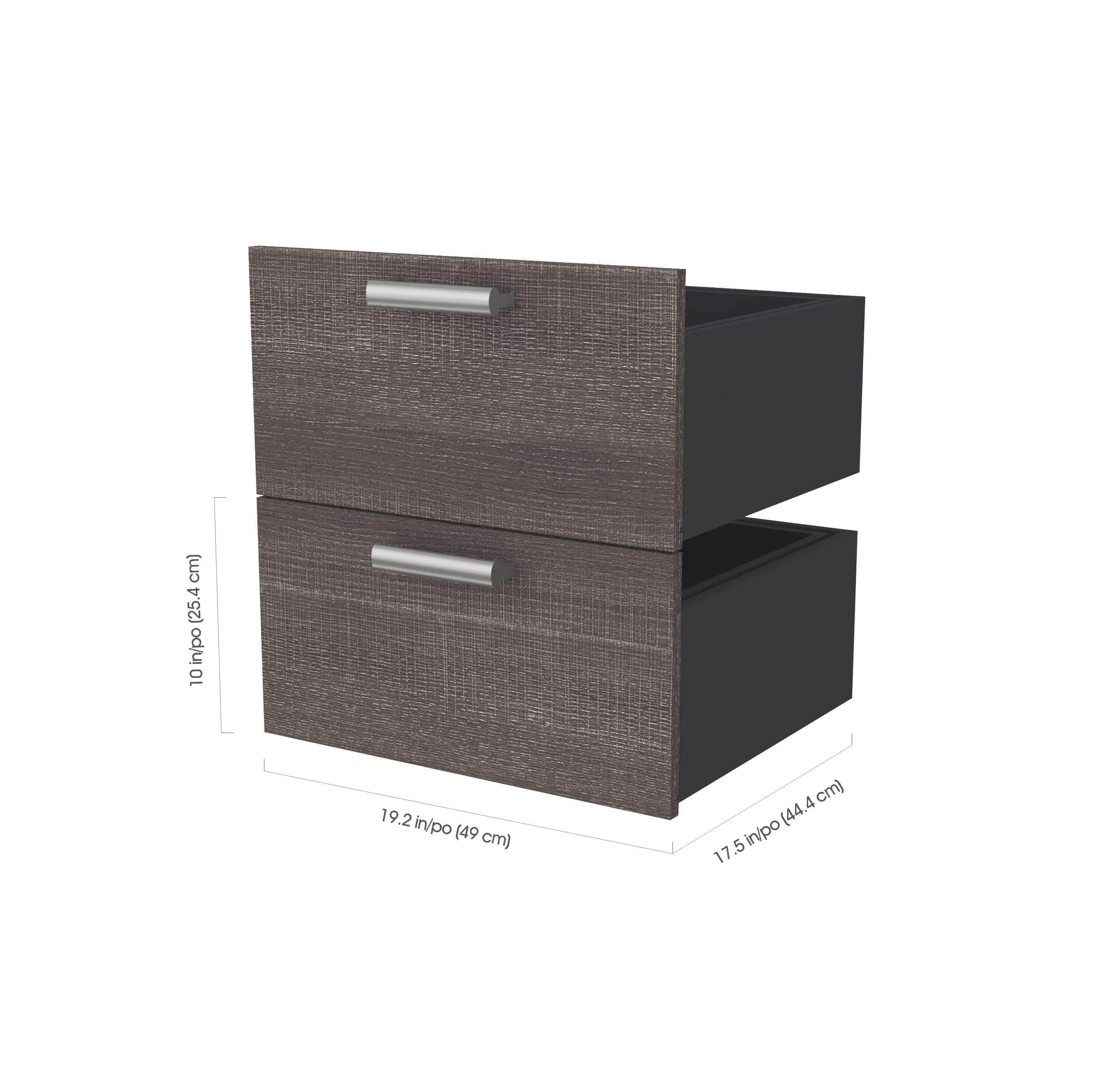 Cielo Full Murphy Wall Bed with Storage Cabinet (79W) - Available in 2 Colours