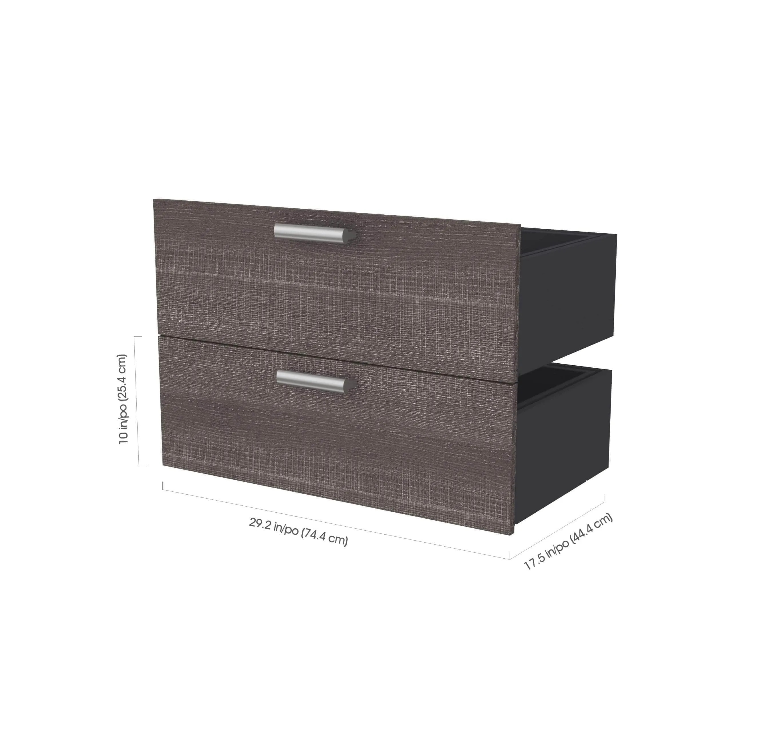 Cielo Queen Murphy Wall Bed and Storage Cabinet (95W) - Available in 2 Colours