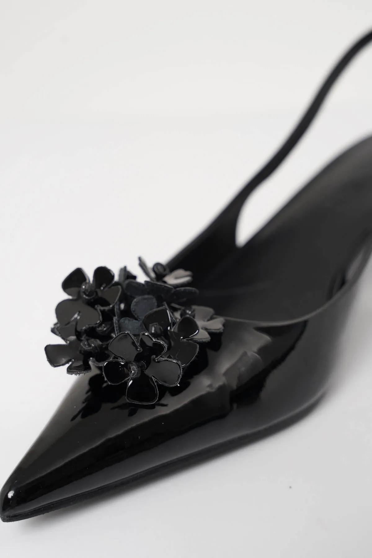 Coralie Slingback Pumps In Black