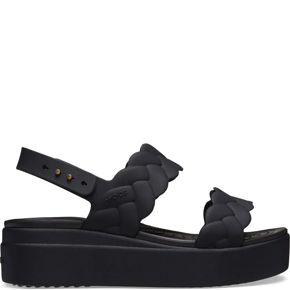 Crocs Brooklyn Woven Low Wedge