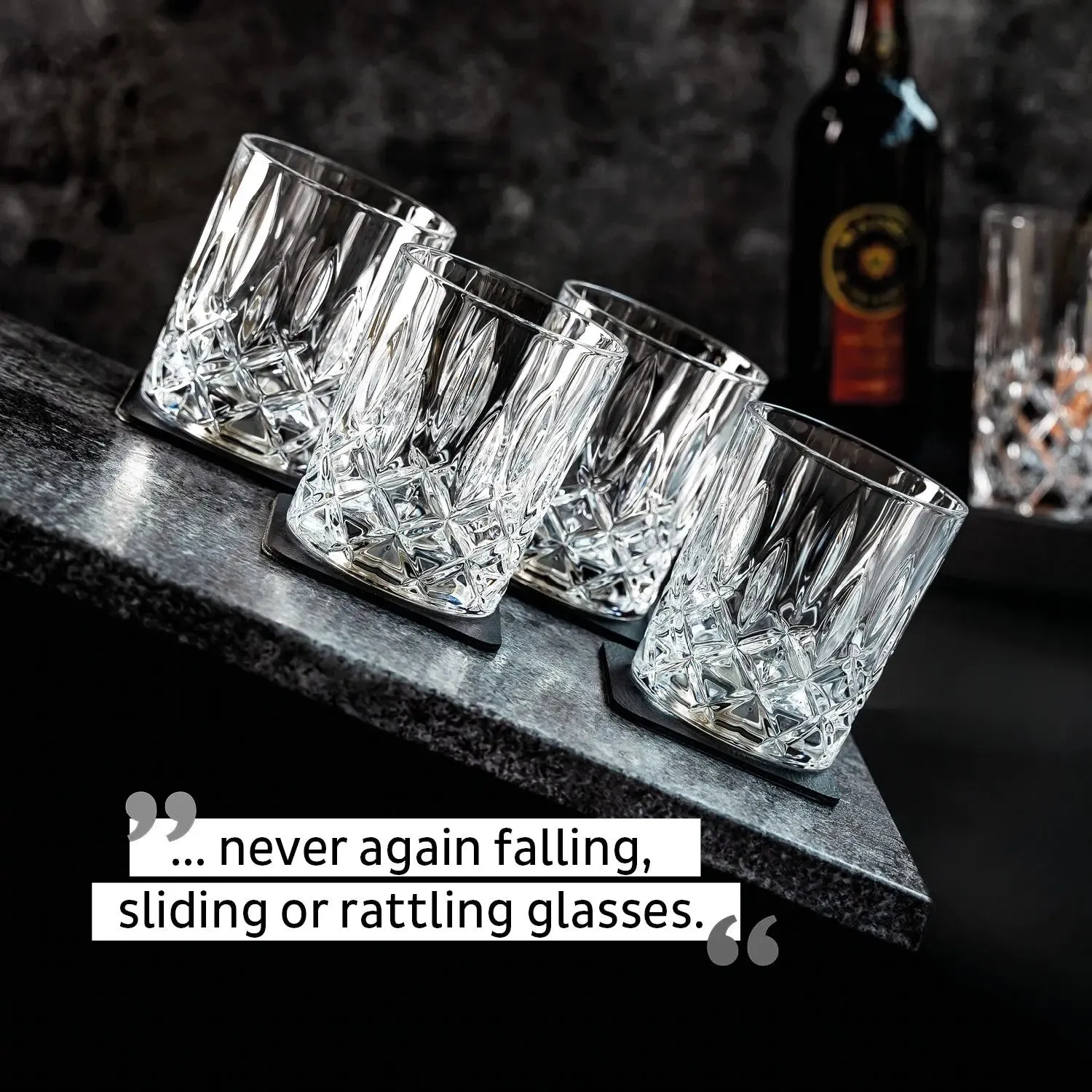 Crystal Magnetic WHISKY Glass by Silwy
