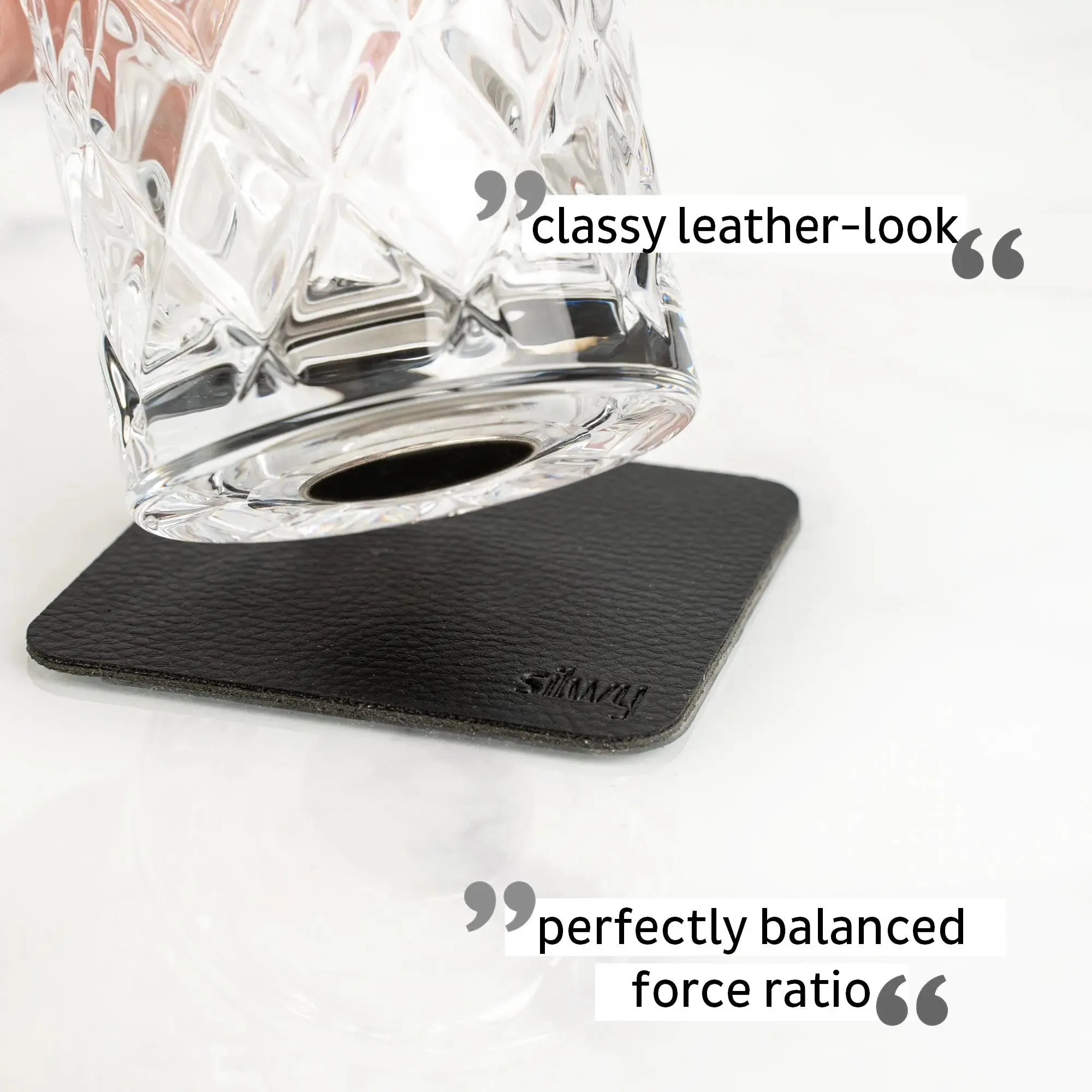 Crystal Magnetic WHISKY Glass by Silwy