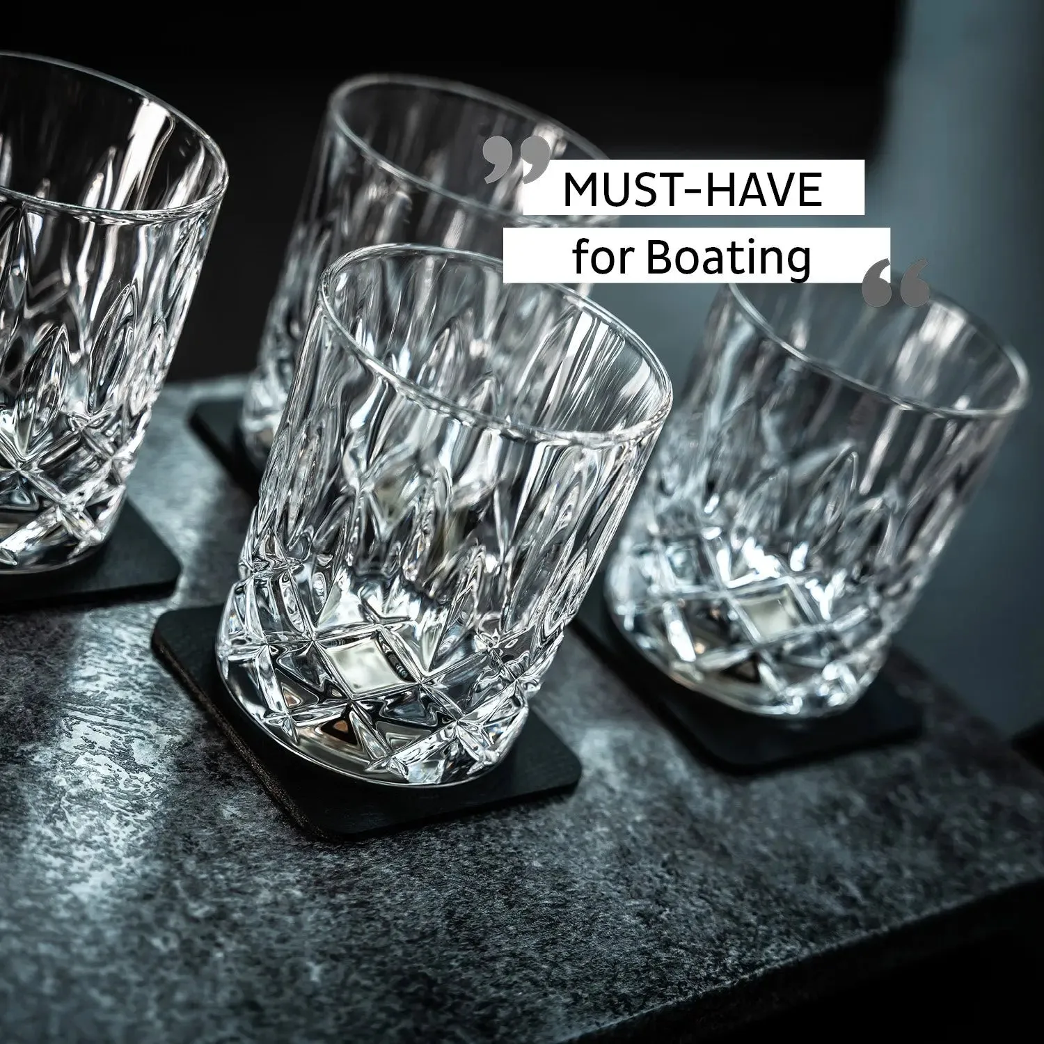 Crystal Magnetic WHISKY Glass by Silwy