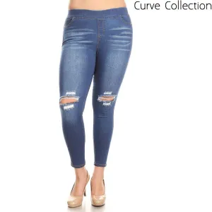 Curve Jegging Light Denim