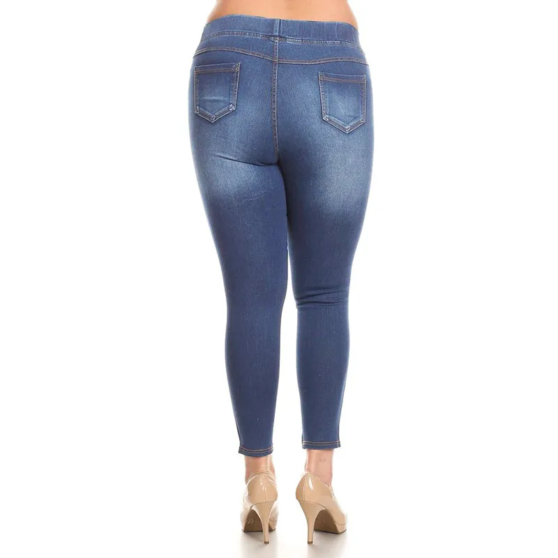 Curve Jegging Light Denim