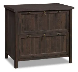 Darrington Filing Cabinet - Coffee Oak