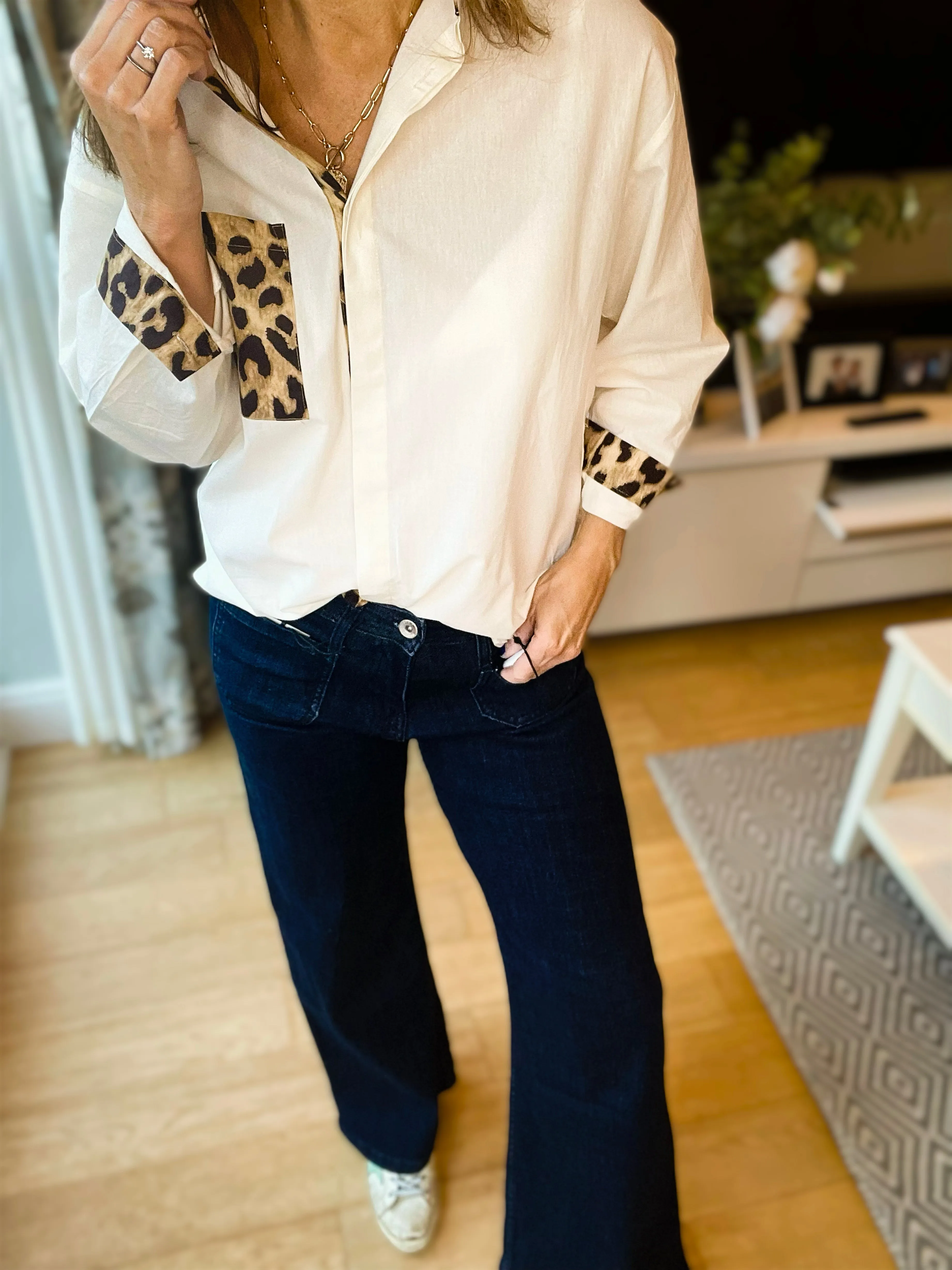 Denim Front  Pocket Jean