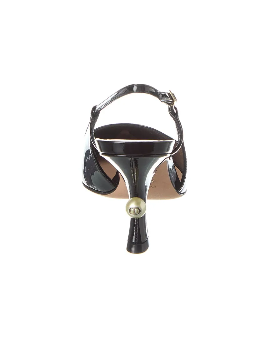 Dior Tribales Patent Slingback Pump