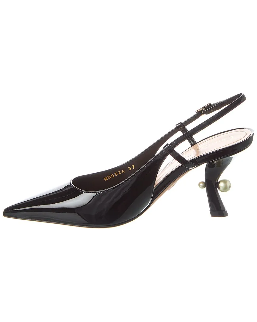Dior Tribales Patent Slingback Pump