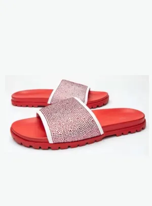 DNA Slides - Red And White - SL07