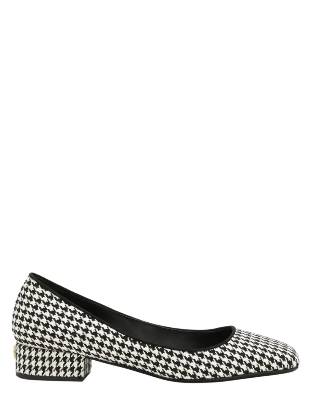 Dolce & Gabbana Houndstooth Fabric Pumps