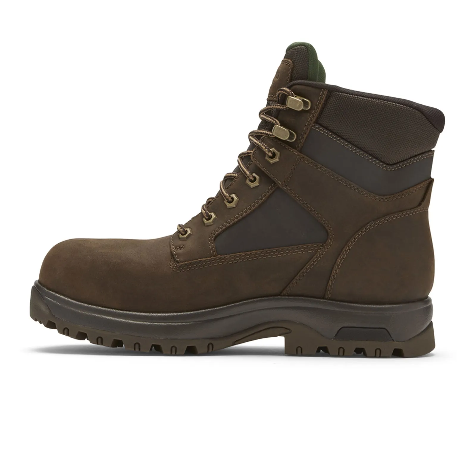 Dunham 8000 Works 6" Safety Plain Toe Work Boot (Men) - Brown