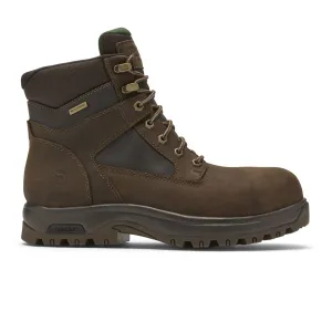 Dunham 8000 Works 6" Safety Plain Toe Work Boot (Men) - Brown