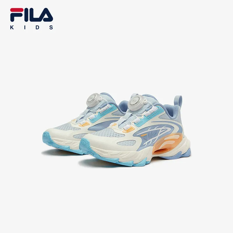 FILA KIDS SPHINX HERITAGE Boys Sneakers (Silver/Blue Shoes)