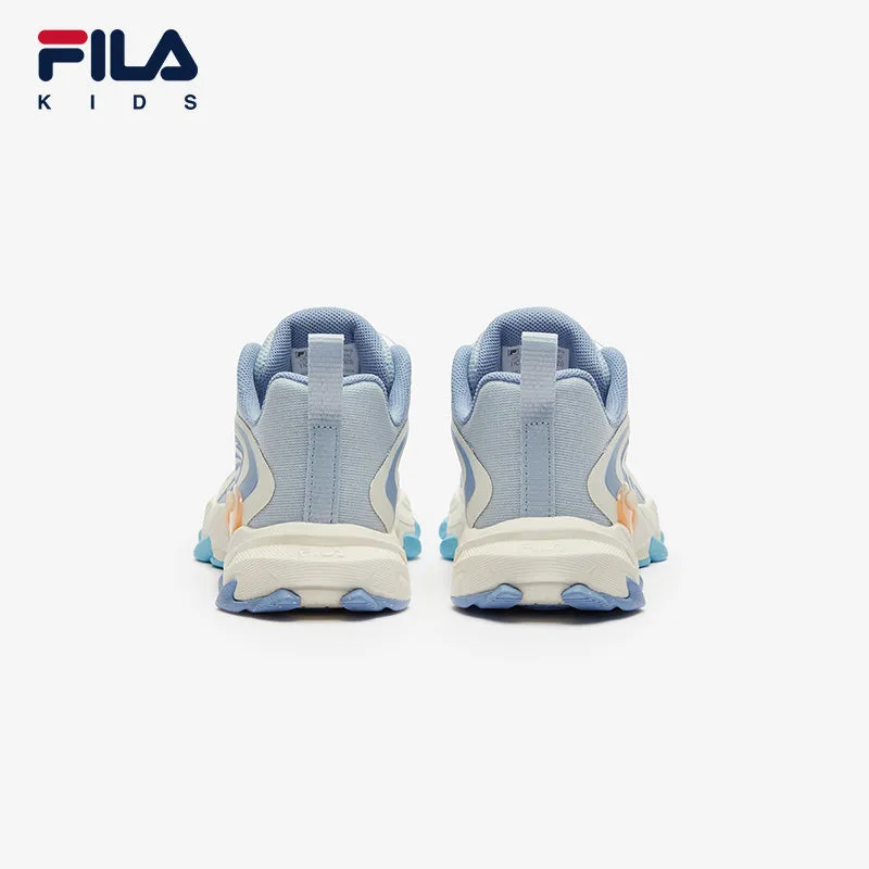 FILA KIDS SPHINX HERITAGE Boys Sneakers (Silver/Blue Shoes)