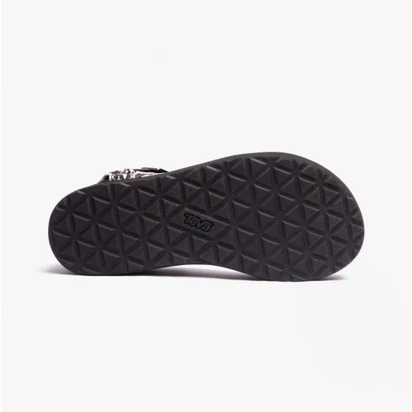 FLATFORM UNIVERSAL Ladies Sandals Bandana Black/ Birch