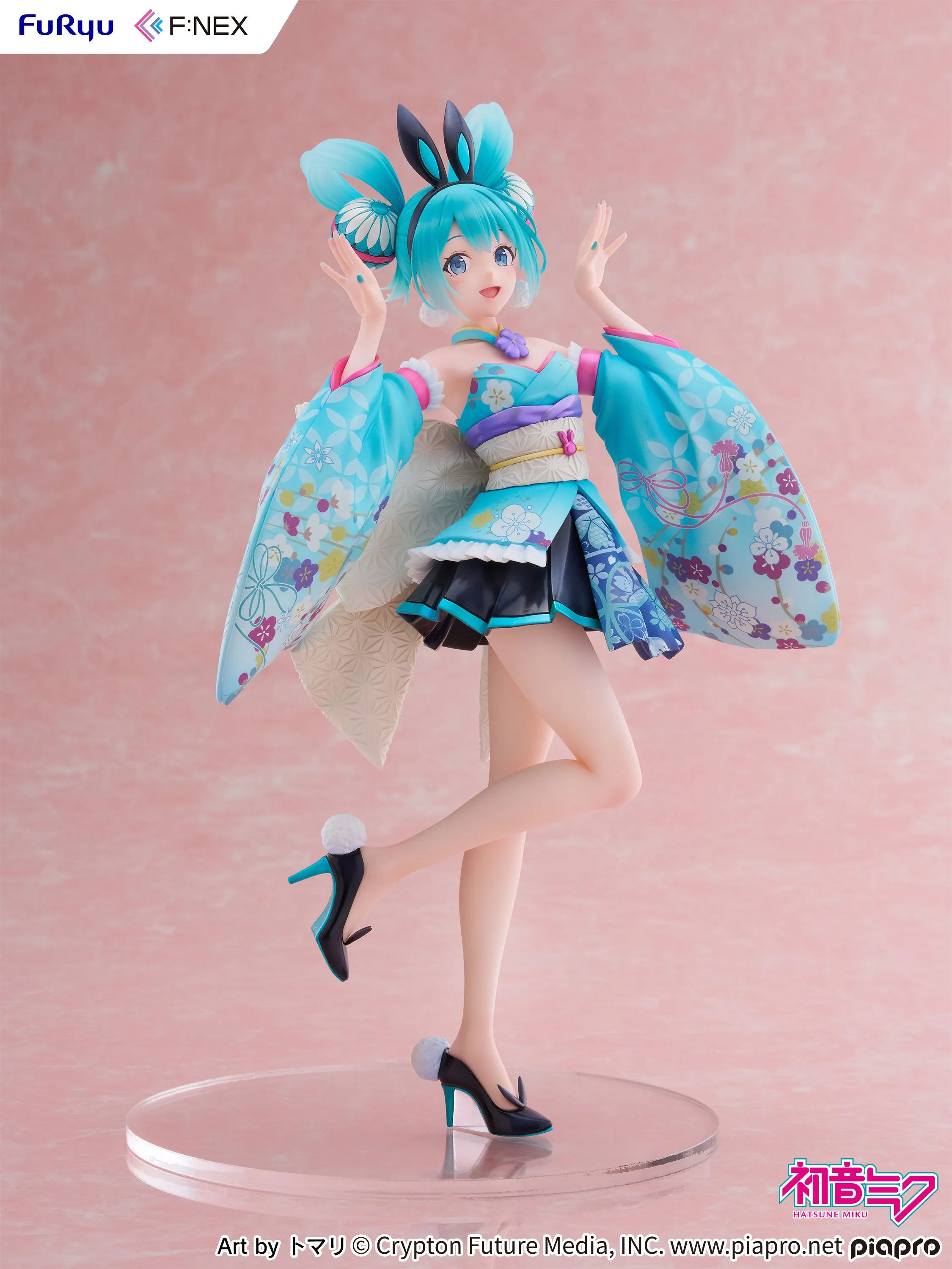 FuRyu Vocaloid Hatsune Miku Wa-Bunny 1/7 Scaled Figure