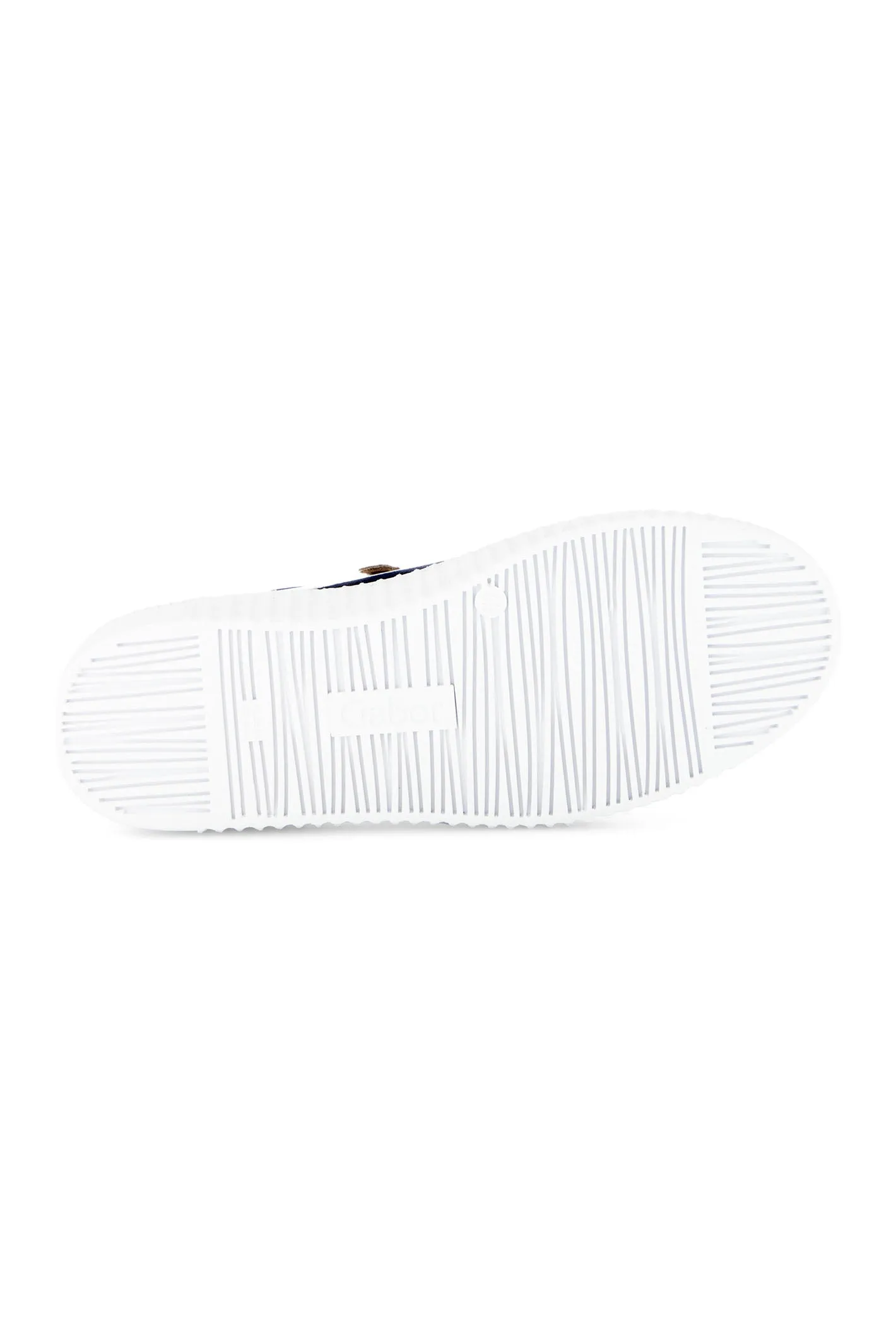 Gabor Wemo Trainer White Navy Leather 63.330.20