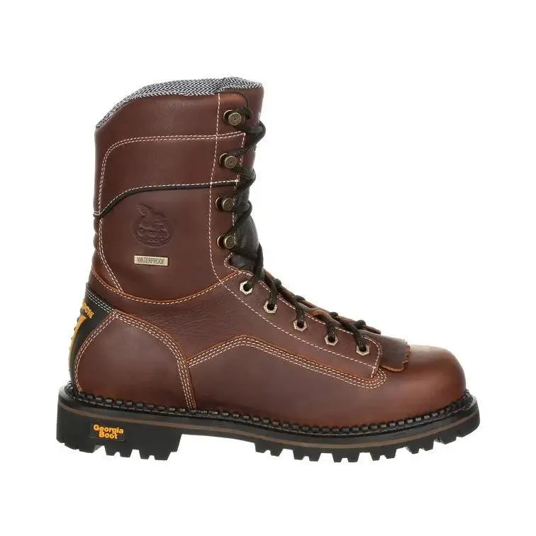 Georgia Boot AMP LT Logger Composite Toe Low Heel  Waterproof Work Boot GB00238