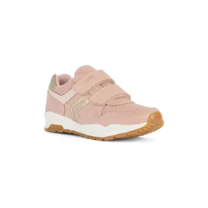 Geox Girls Trainer J Pavel J458CA Dark Rose/Platinum