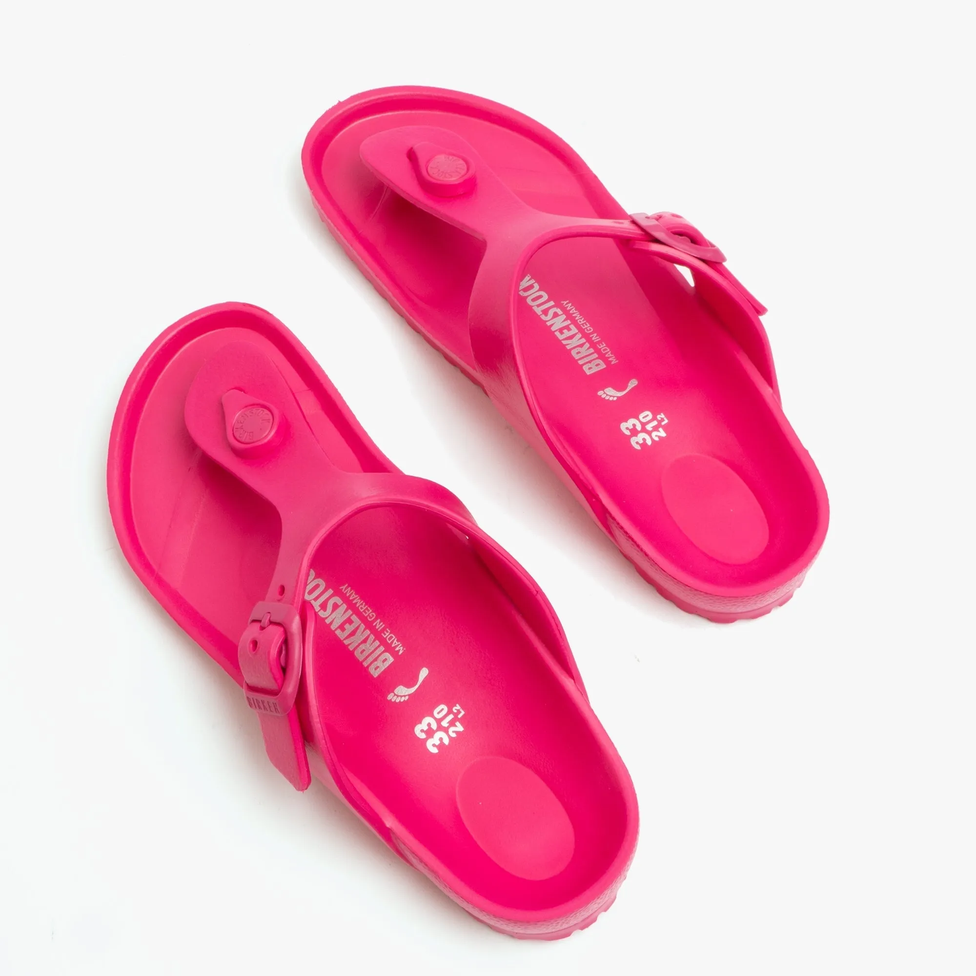 GIZEH 1015464 (Nar) Girls EVA Toe Post Sandals Beetroot Purple