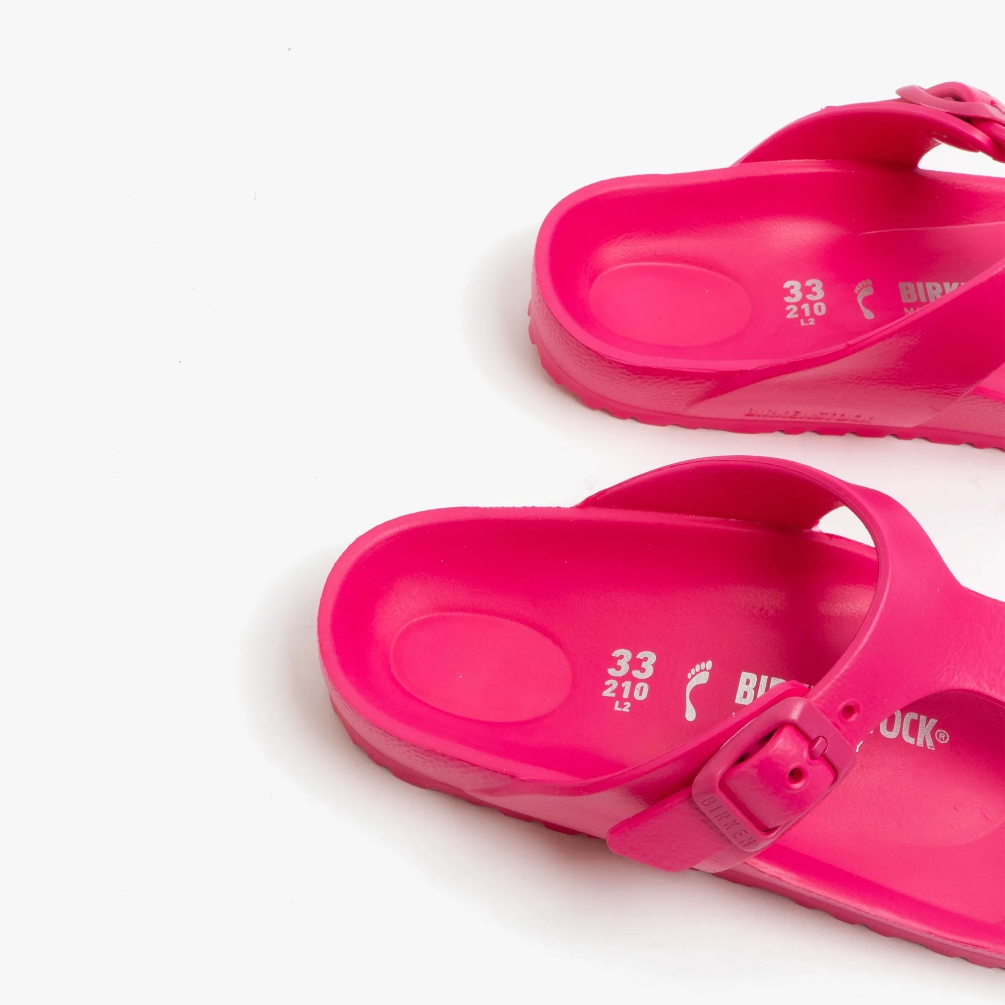 GIZEH 1015464 (Nar) Girls EVA Toe Post Sandals Beetroot Purple