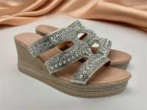 Glitzy Wedges