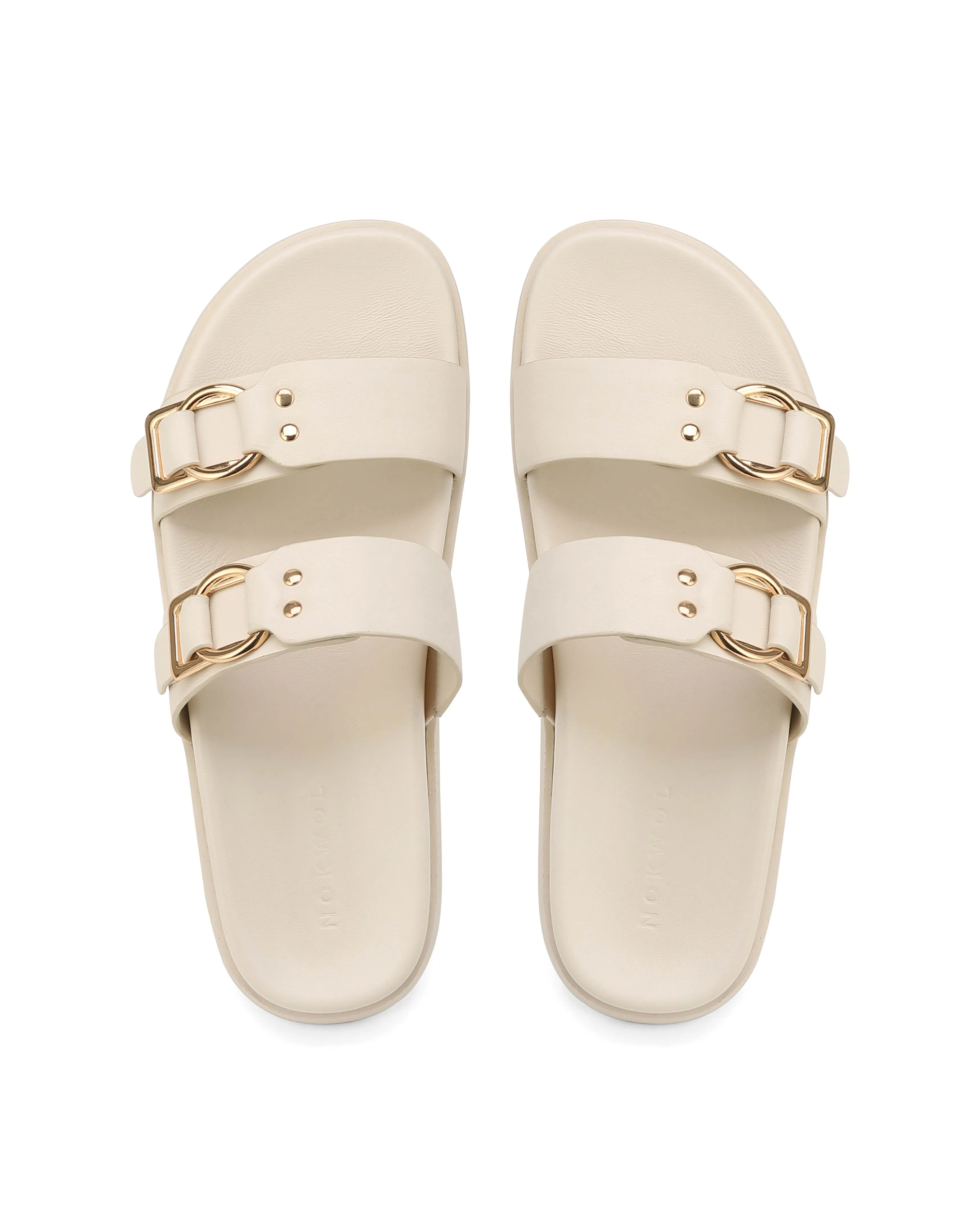 Hanni Sheep Leather Bone