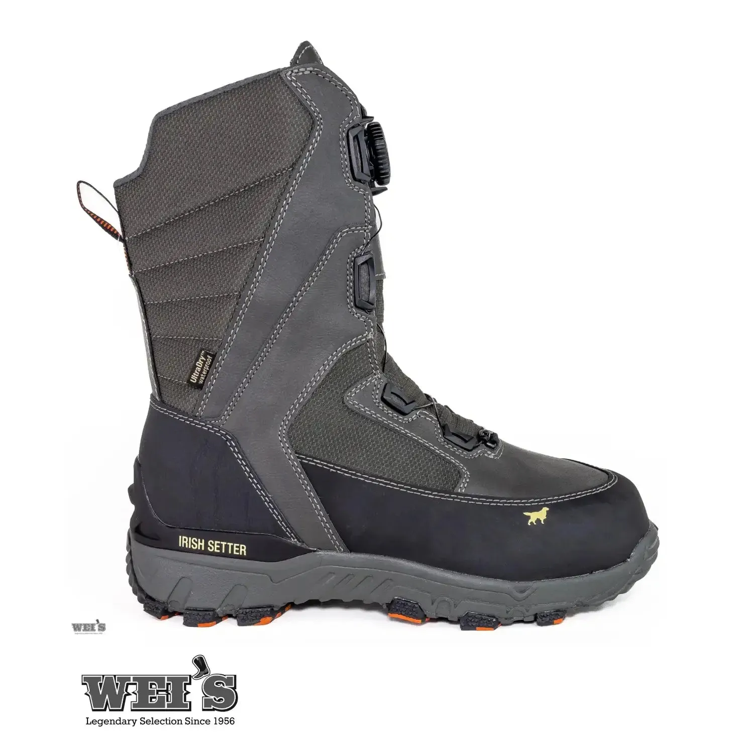 Irish Setter Men's Hunting Boots 12" King Toe Waterproof Insulated Ice Trek