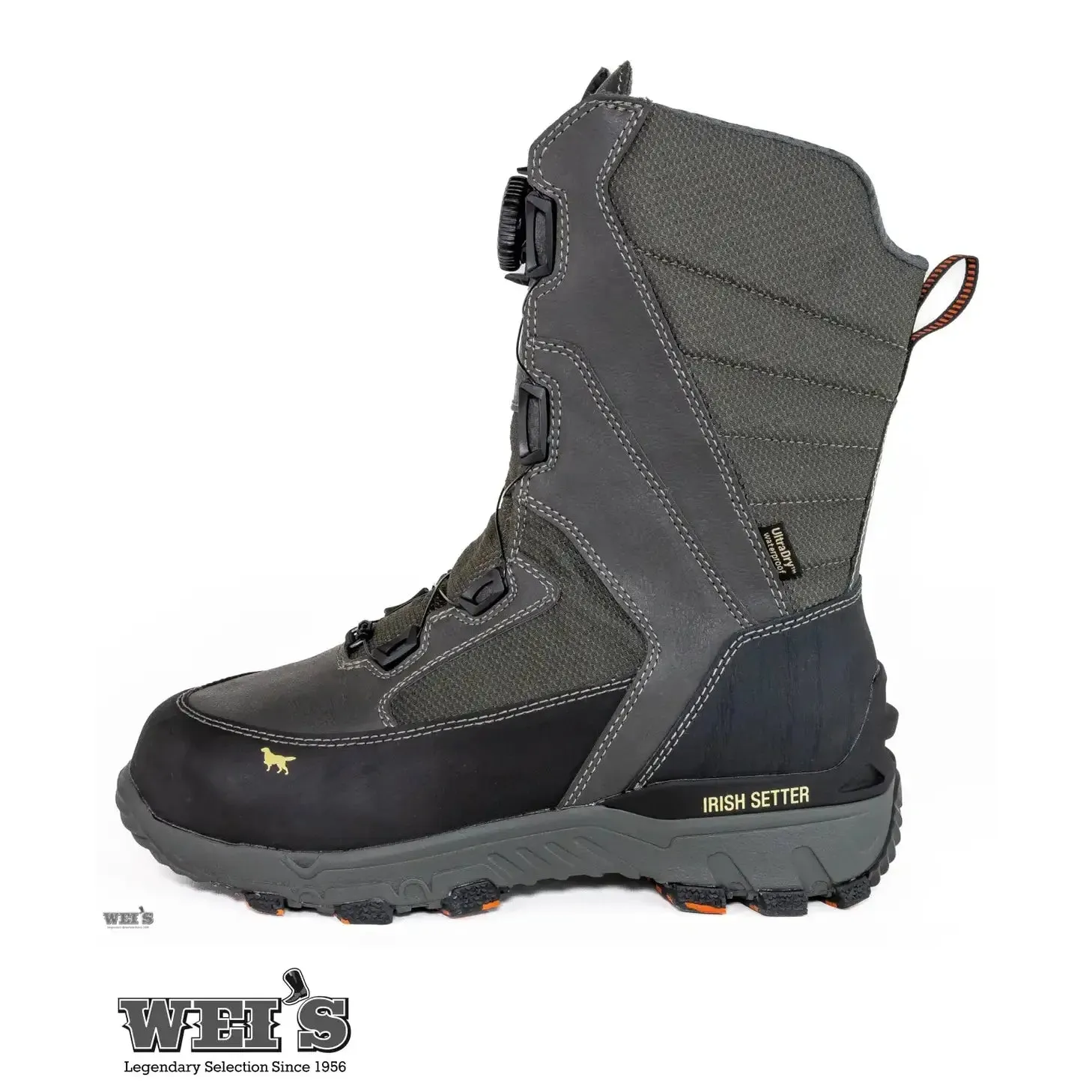 Irish Setter Men's Hunting Boots 12" King Toe Waterproof Insulated Ice Trek