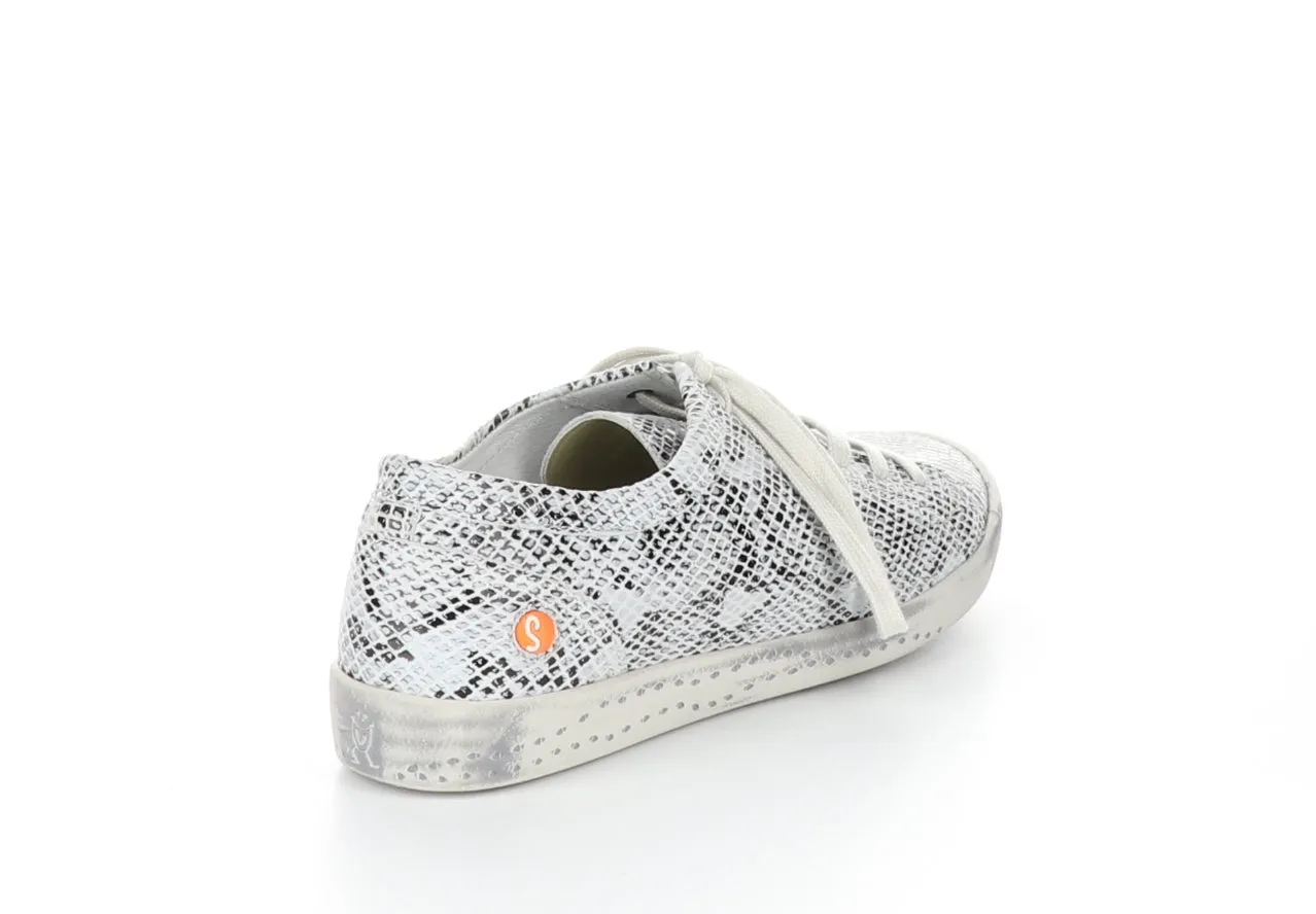 ISLA154SOF Off White Lace-up Trainers