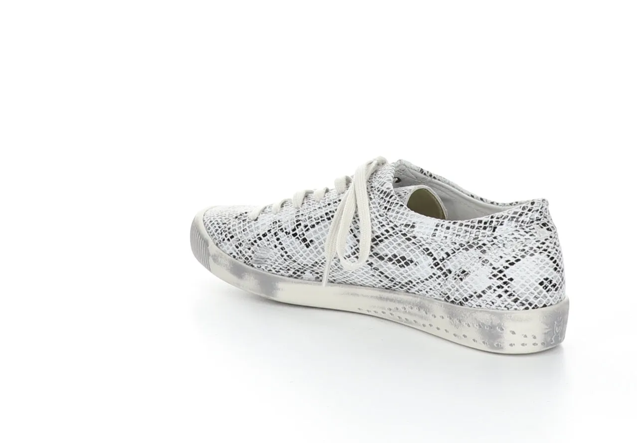 ISLA154SOF Off White Lace-up Trainers
